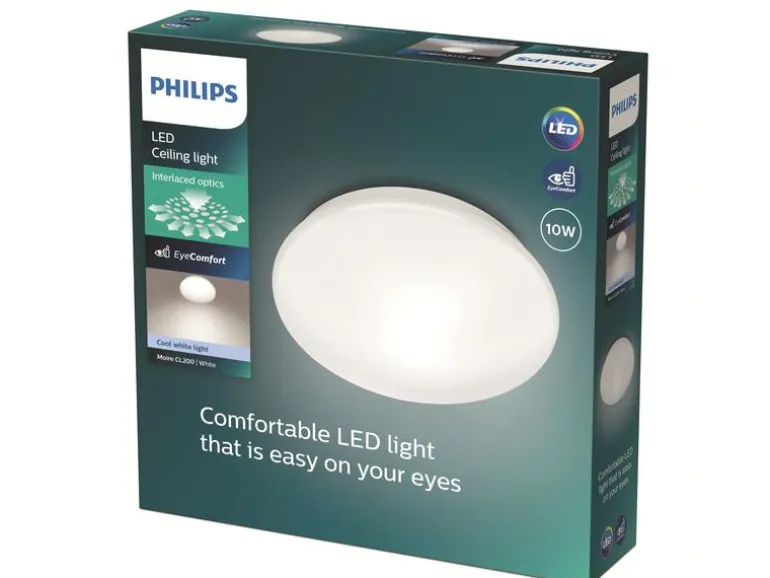 Philips Deckenleuchte Moire CL200 RD 10W 40K W HV 06