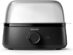 Philips Eierkocher 3000 Series HD9137/91 6 Eier, Schwarz