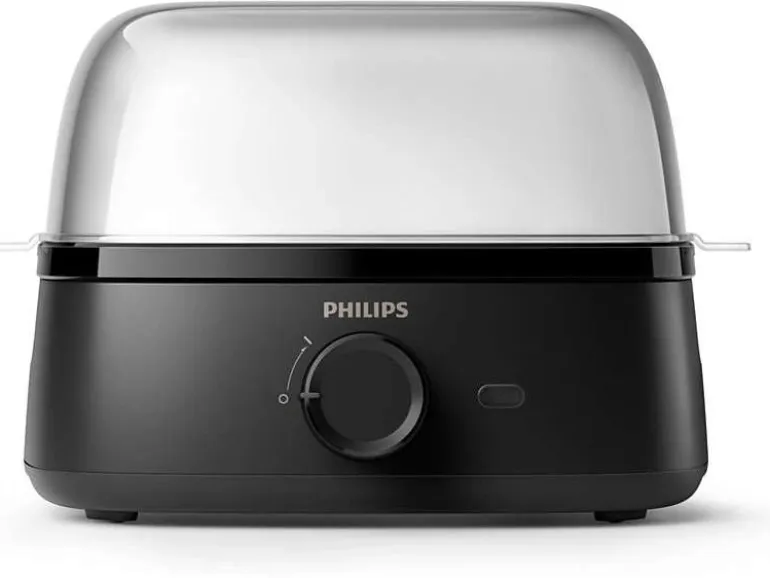Philips Eierkocher 3000 Series HD9137/91 6 Eier, Schwarz