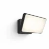 Philips Hue Aussenstrahler White Outdoor Welcome Flutlicht Schwarz