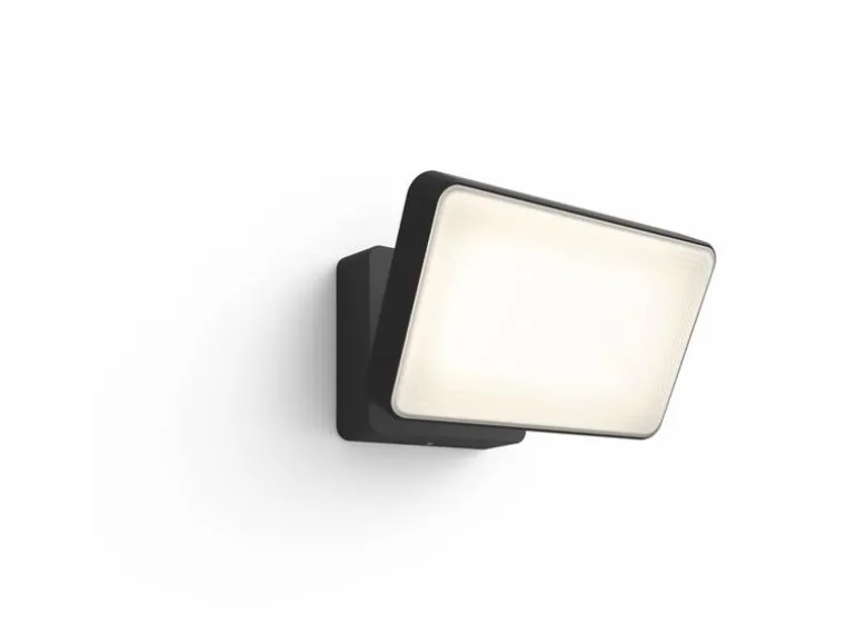 Philips Hue Aussenstrahler White Outdoor Welcome Flutlicht Schwarz
