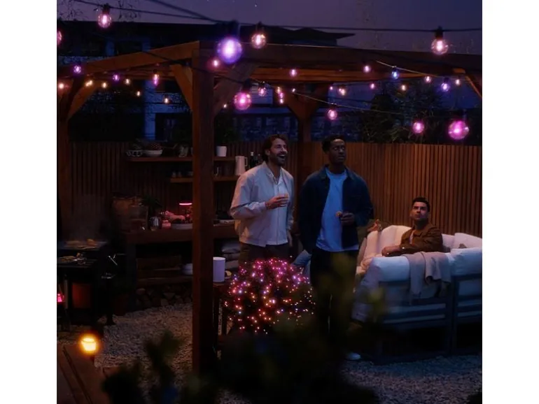 Philips Hue LED-Lichterkette Festavia Globe Outdoor Erweiterung 21 m