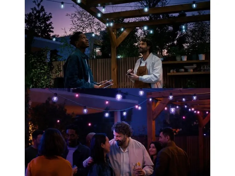 Philips Hue LED-Lichterkette Festavia Globe Outdoor Erweiterung 7 m CH