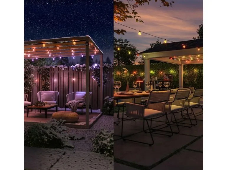 Philips Hue LED-Lichterkette Festavia Globe Outdoor Erweiterung 7 m CH