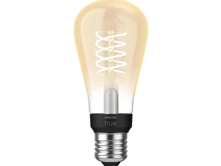 Philips Hue Leuchtmittel White E27 Einzelpack Edison Filament 580 lm