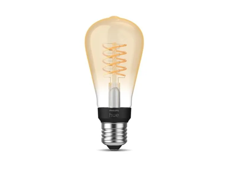 Philips Hue Leuchtmittel White E27 Einzelpack Edison Filament 580 lm