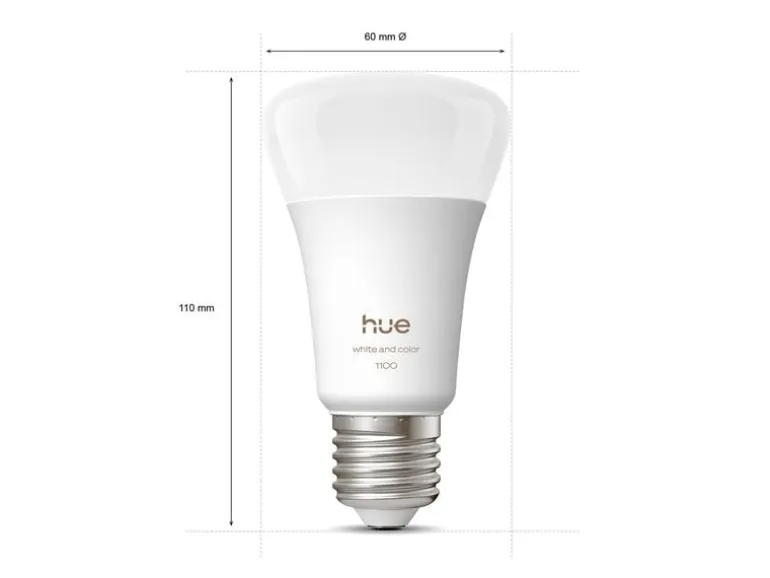 Philips Hue Leuchtmittel White & Col. Amb. E27 Doppelpack 2x 1100 lm