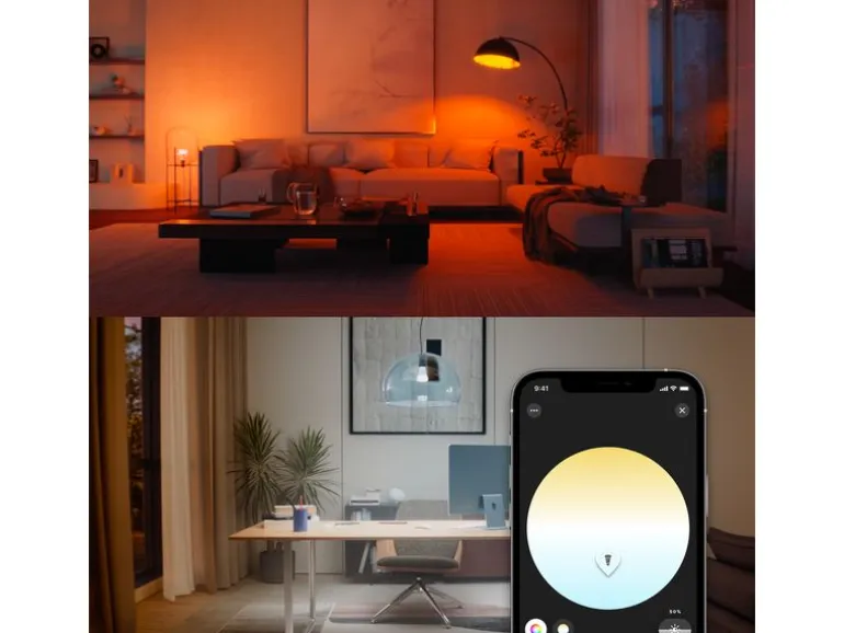Philips Hue Leuchtmittel White & Col. Amb. E27 Doppelpack 2x 1100 lm