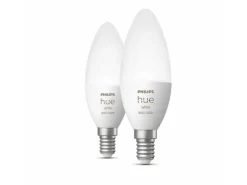 Philips Hue Leuchtmittel White & Col. Amb. E14 Kerze Doppelpack 470 lm