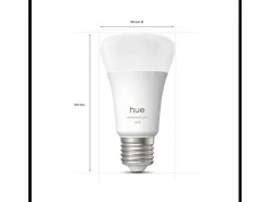 Philips Hue 3 smarte E27-Lampen + Dimmschalter + Hue Bridge Pro