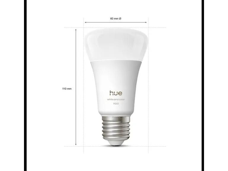Philips Hue 3 smarte E27-Lampen + Dimmschalter + Hue Bridge Pro