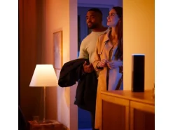 Philips Hue 3 smarte E27-Lampen + Dimmschalter + Hue Bridge Pro
