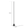 Philips Hue Stehleuchte smart Play Gradient 135 cm Schwarz Kunststoff