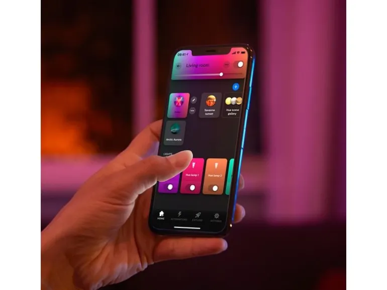 Philips Hue Surimu Panelleuchte White & Color Ambiance rund
