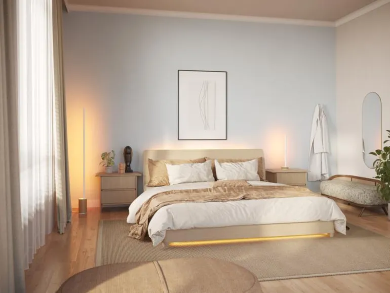 Philips Hue Tischleuchte Gradient Signe, 11.8 W, Oak