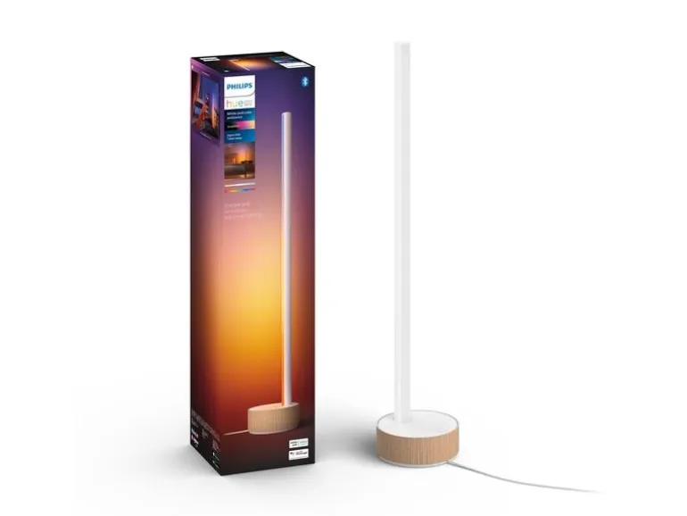 Philips Hue Tischleuchte Gradient Signe, 11.8 W, Oak