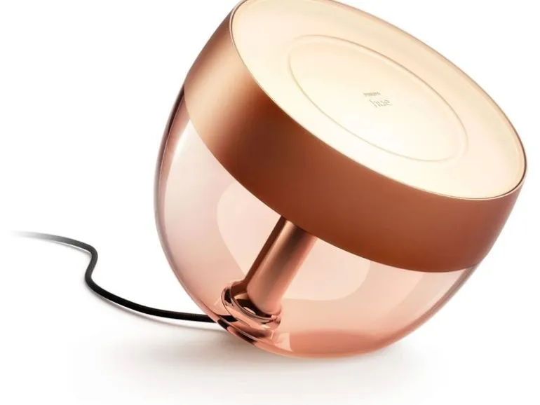 Philips Hue Tischleuchte White & Color Ambiance Iris Kupfer