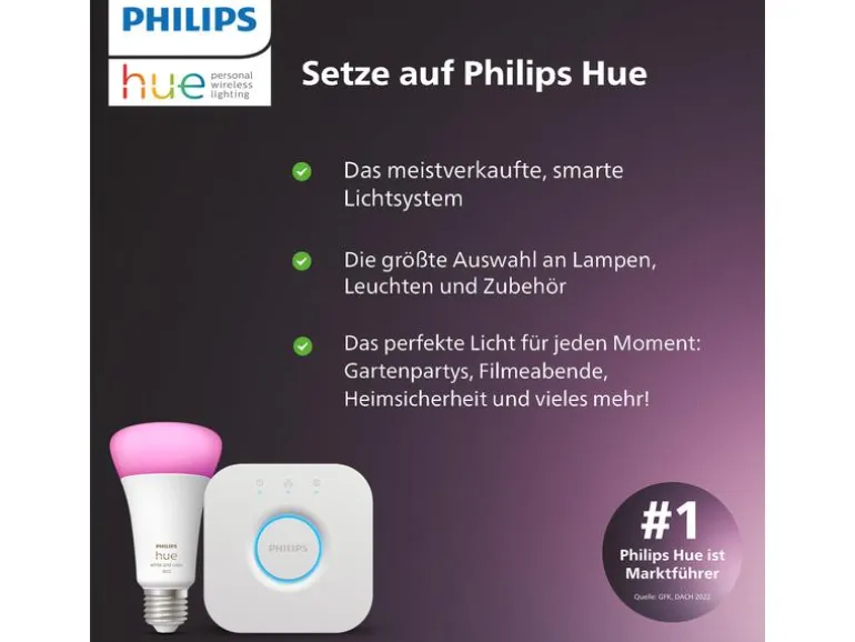 Philips Hue White Amb. Amaze Pendelleuchte weiss 2750 lm + Dimmer