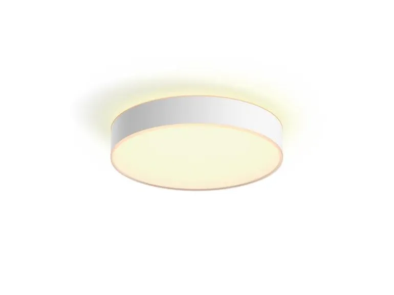 Philips Hue White Amb. Devere Deckenleuchte M weiss 1900 lm + Dimmer