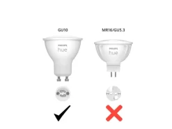 Philips Hue White Ambiance GU10 Dreierpack