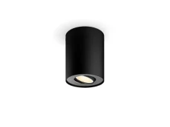 Philips Hue White Ambiance Pillar Einerspot erw. GU10, Schwarz
