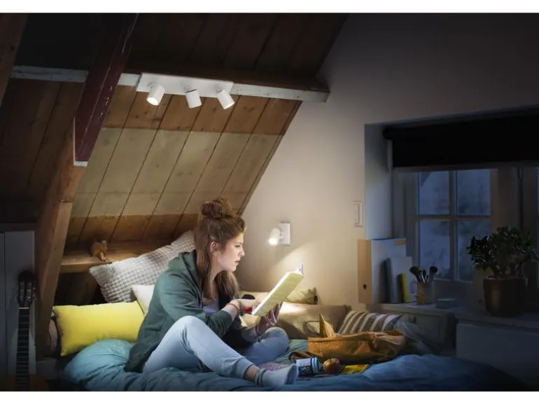 Philips Hue White Ambiance Runner 3er-Spot Weiss