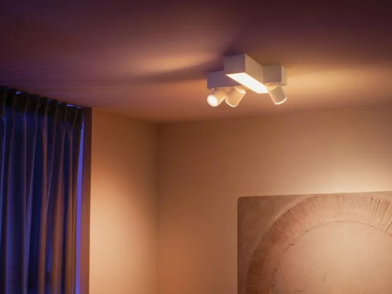 Philips Hue White & Col. Amb. Centris Cross 3er-Spot Weiss