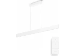 Philips Hue White Col. Amb. Ensis Pendelleuchte Weiss und DimmSwitch