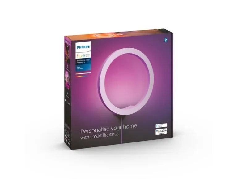 Philips Hue White & Color Ambiance Sana Wandleuchte Weiss