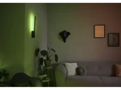 Philips Hue White & Color Ambiance Liane Wandleuchte Schwarz