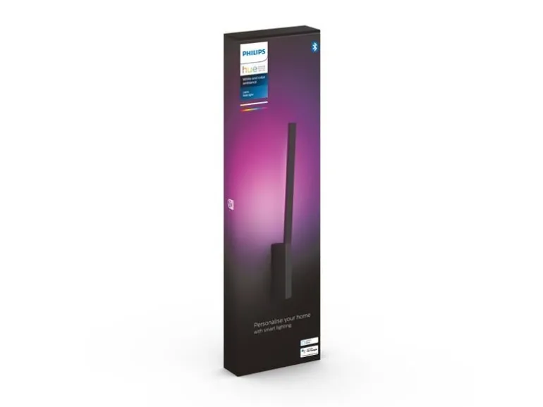 Philips Hue White & Color Ambiance Liane Wandleuchte Schwarz