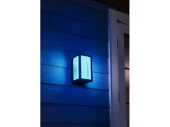 Philips Hue White & Color Ambiance Outdoor Impress Wandl. Schmal Schwarz