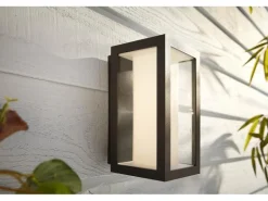 Philips Hue White & Color Ambiance Outdoor Impress Wandl. Schmal Schwarz