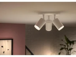 Philips Hue White & Color Ambiance Fugato 3er-Spot Weiss