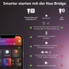 Philips Hue White & Color Ambiance Fugato 4er-Spot Schwarz