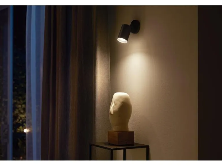 Philips Hue White & Color Ambiance Fugato 1er-Spot Schwarz