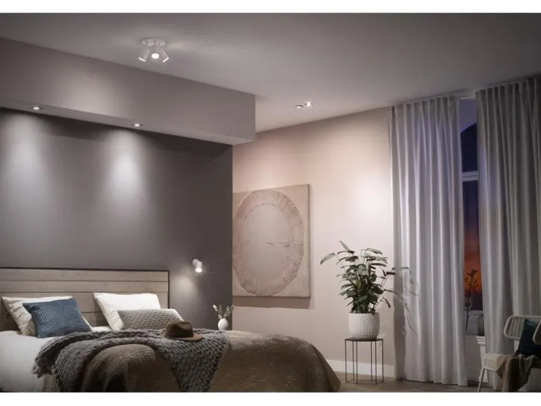 Philips Hue White & Color Ambiance Argenta 3er-Spot Weiss
