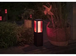 Philips Hue White & Color Ambiance Outdoor Impress Sockelleuchte Schwarz