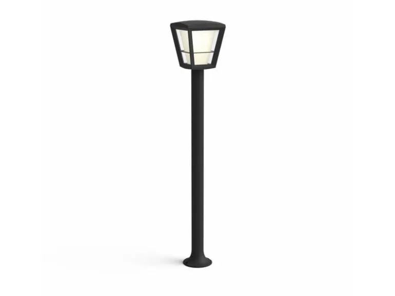 Philips Hue White & Color Ambiance Econic Outdoor Wegeleuchte Schwarz