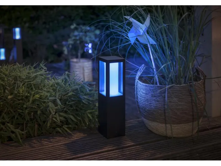 Philips Hue White & Color Ambiance Outdoor Impress Sockell. schwarz NV