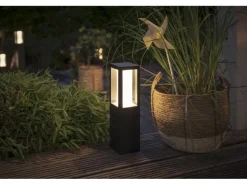 Philips Hue White & Color Ambiance Outdoor Impress Sockell. schwarz NV