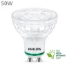 Philips Lampe GU10 LED, Ultra-Effizient, Warmweiss, 50W Ersatz