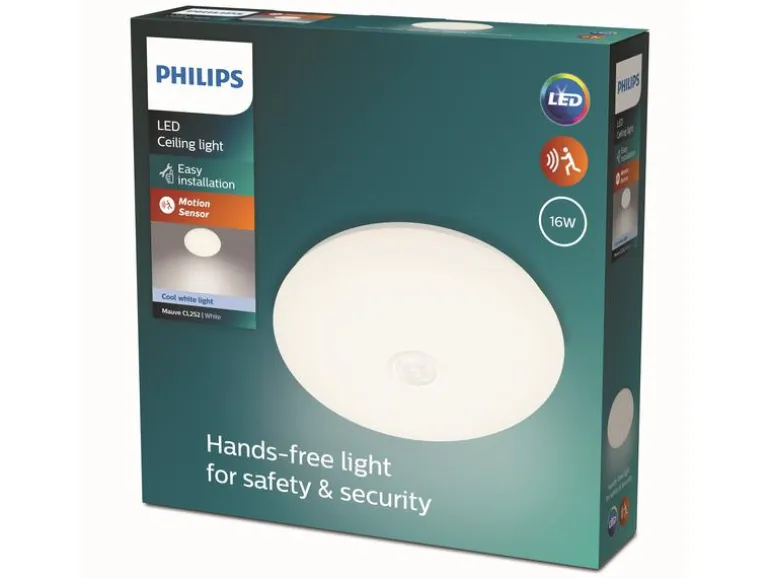 Philips Mauve Deckenleuchte IR weiss 1900 lm