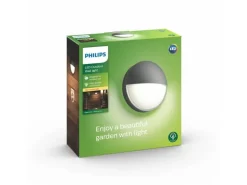 Philips myGarden LED Wandleuchte Capricorn, 600 lm, Anthrazit