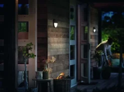 Philips myGarden Wandleuchte Capricorn, 600 lm mit Bewegungsmelder
