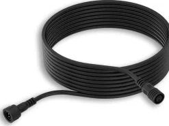 Philips Niedervolt Verlängerungskabel 10 Meter, IP65, schwarz
