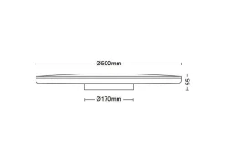 Philips Ozziet Deckenleuchte weiss 4100 lm SceneSwitch