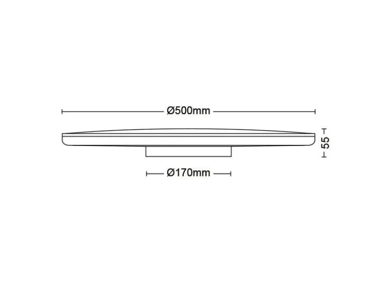 Philips Ozziet Deckenleuchte weiss 4100 lm SceneSwitch