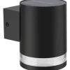 Philips Solar Fyce Wandleuchte, Lichtsensor, 2700K, schwarz