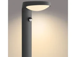 Philips Tyla Sockelleuchte,Solar Ultra-Efficient anthrazit + Sensor